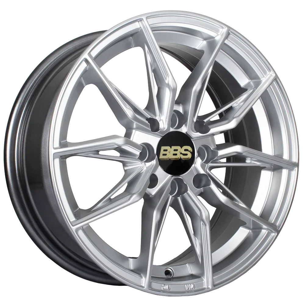 Llantas Aro 15×6.5 4×100 4×114.3 ET38 K5093 Hyper Silver (Set 4 Llantas)