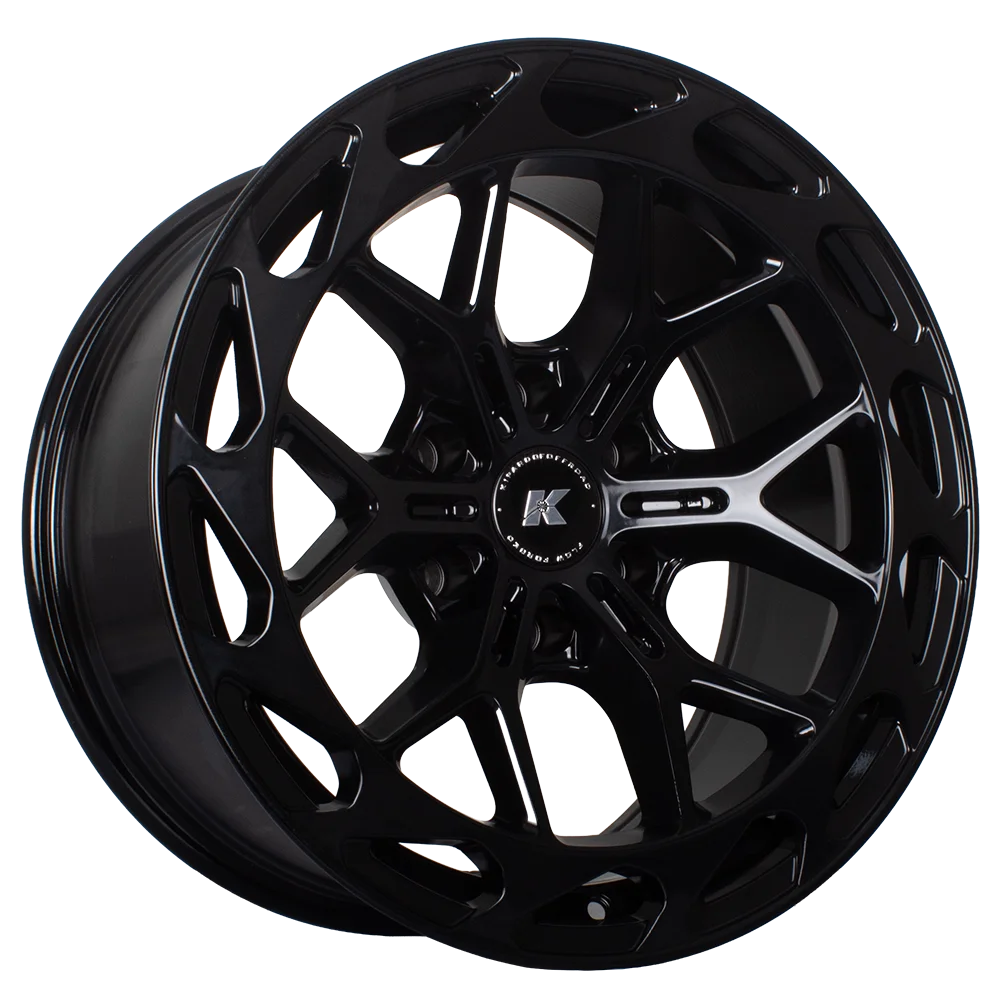 Llantas Aro 18×9 6×135 ET0 KF43 Gloss Black (Set 4 Llantas)