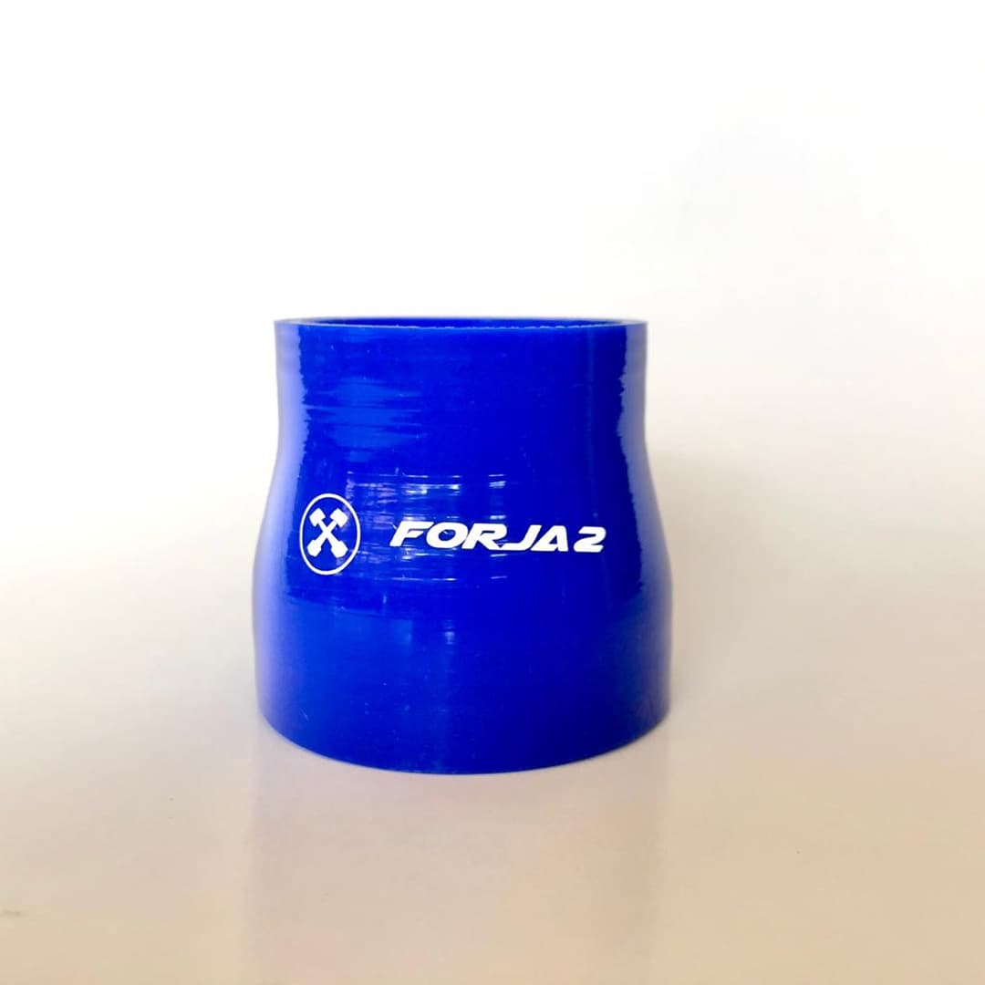 Acople silicona reduccion recto 2 a 2,5 pulgadas