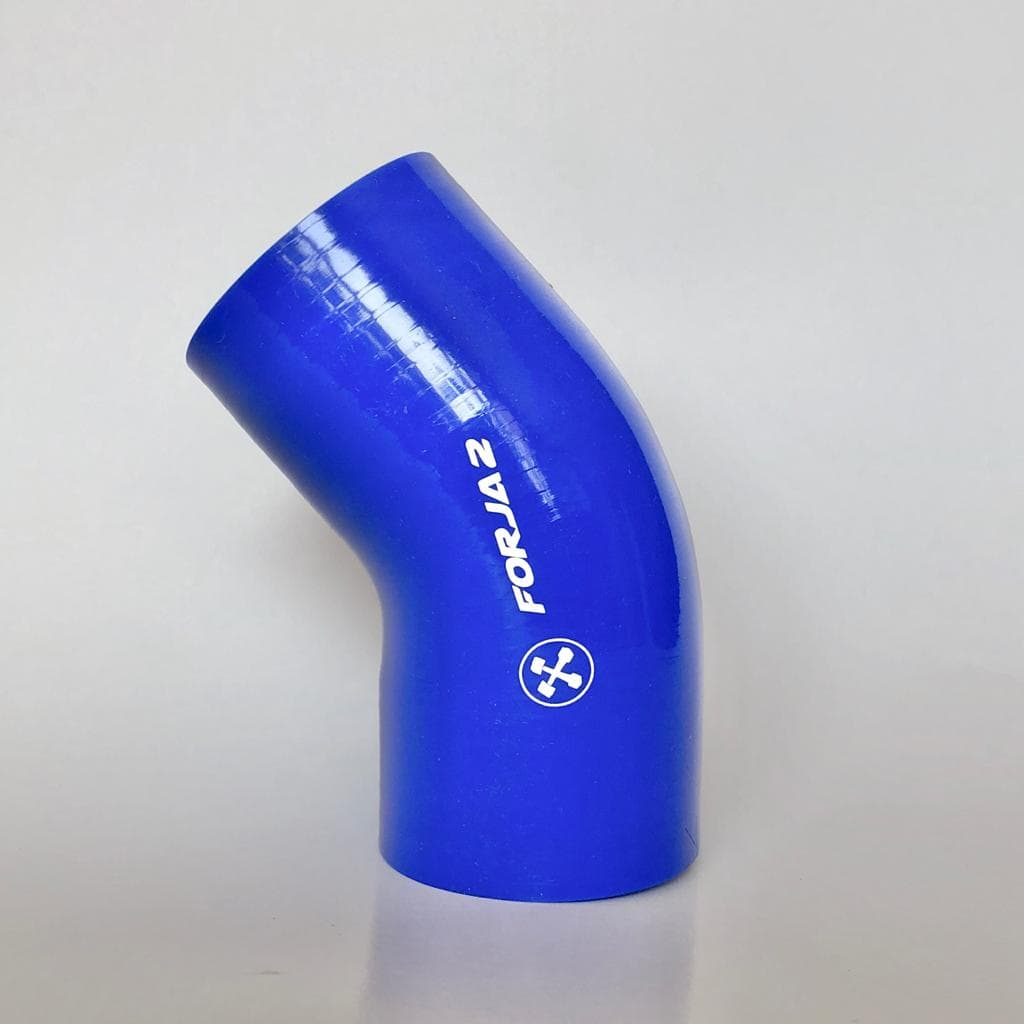 Acople silicona 45° 2.5 pulgadas