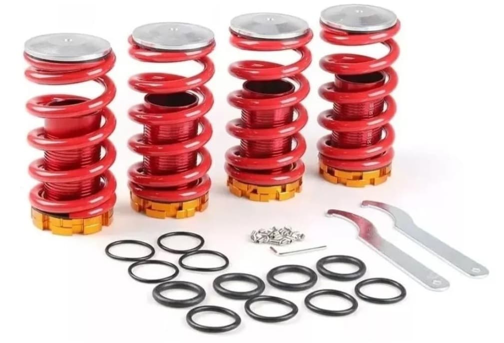Coilover regulable rojo