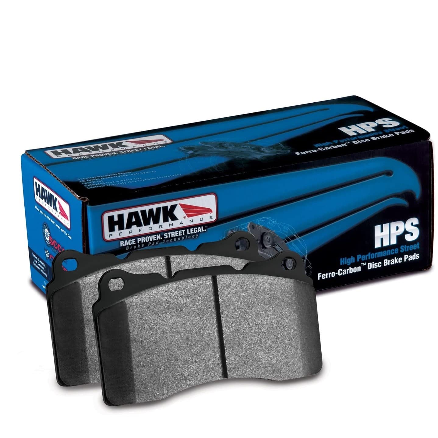 Pastillas de freno frontales Hawk HPS - EVO/STI